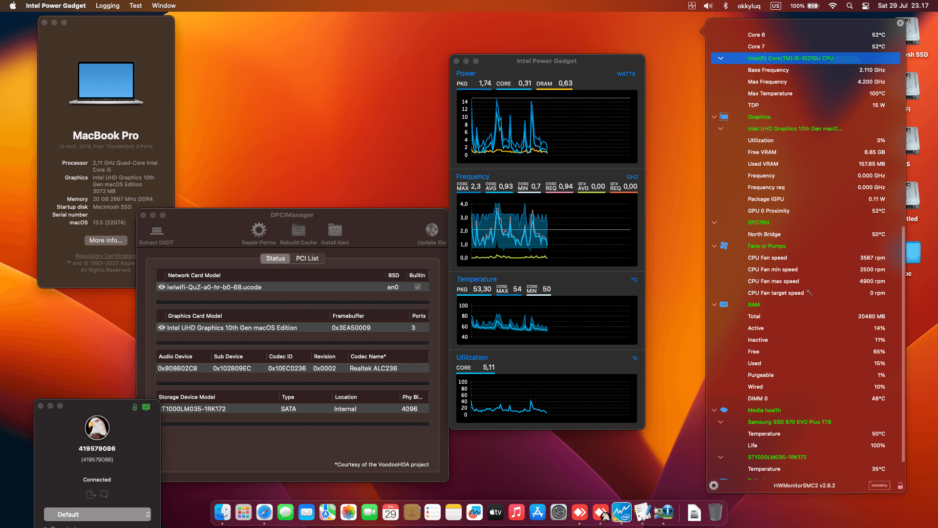 Dell Latitude 3410 [Cometlake   Intel UHD 10Th Gen + I2C]   OpenCore 1